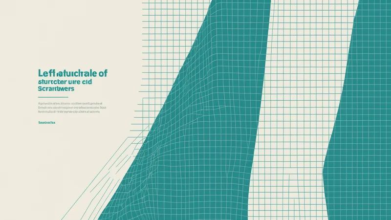 Abstract structured versus unstructured data contrast
